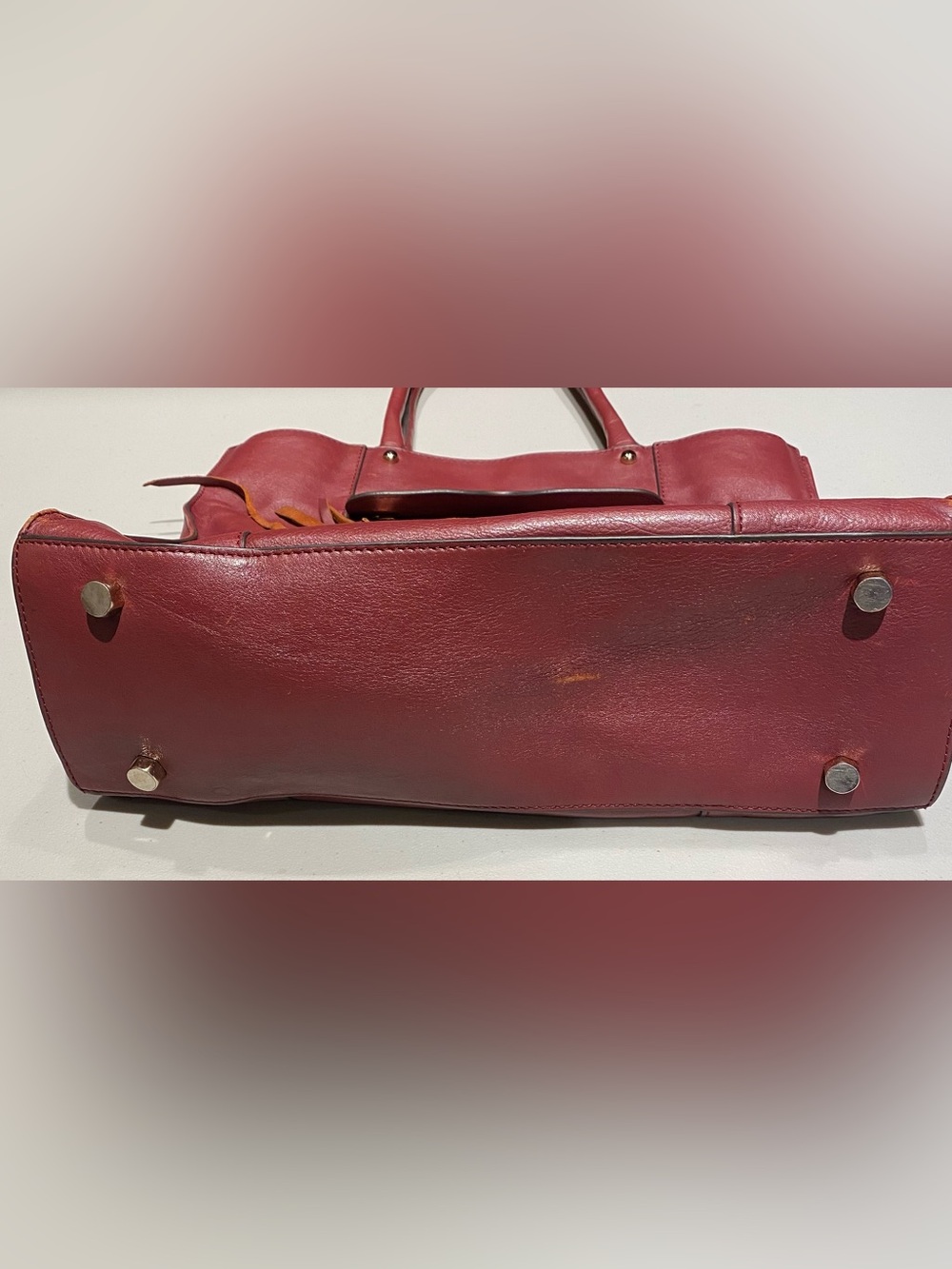 Rebecca Minkoff Red Morning After Bag (M.A.B.) - Picture 3 of 10